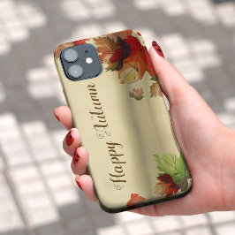 Kleurrijke herfst laat iPhone Case