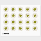 Kleurrijke Herfst Leaf Sticker (Vel)