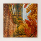 Kleurrijke herfst legpuzzel (Horizontaal)