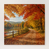 Kleurrijke herfst legpuzzel (Verticaal)