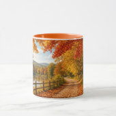 Kleurrijke Herfst Mok (Midden)