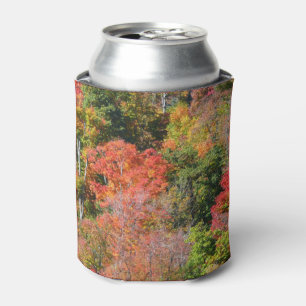 Kleurrijke herfst natuur fotografie op een helling blikjeskoeler