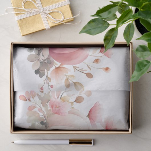 Kleurrijke Herfst Pompoenen en Bloemen Herfst Deco Tissuepapier (Geschenk)