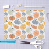 Kleurrijke herfst pompoenen patroon tissuepapier (Craft)