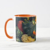 Kleurrijke herfst squash en pompoenen mok (Links)