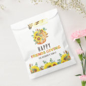 Kleurrijke Herfst Vibe Thanksgiving Diner Party Bedankzakje (Gezegeld)