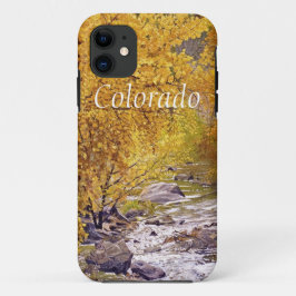 Kleurrijke herfstabonnebomen in Morrison Colorado Case-Mate iPhone Case
