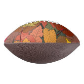 Kleurrijke herfstbladeren american football (Gedraaid 90)