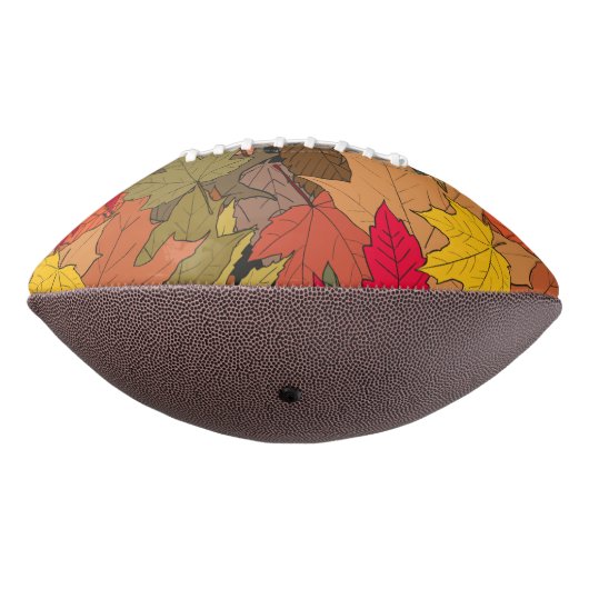 Kleurrijke herfstbladeren american football (Gedraaid 270)