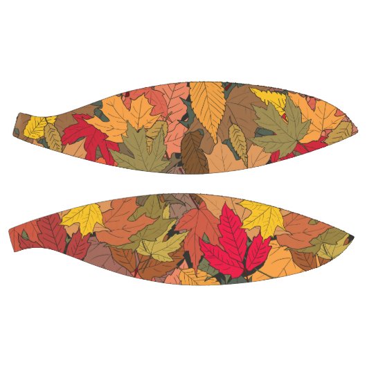 Kleurrijke herfstbladeren basketbal (Panelen)