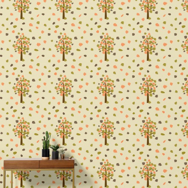 Kleurrijke herfstbladeren behang (Creator heeft geüpload)