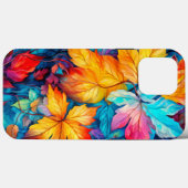 Kleurrijke herfstbladeren Case-Mate iPhone case (Achterkant (horizontaal))