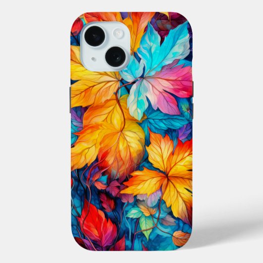 Kleurrijke herfstbladeren Case-Mate iPhone case (Achterkant)