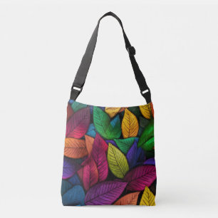 KLEURRIJKE HERFSTBLADEREN CROSSBODY TAS