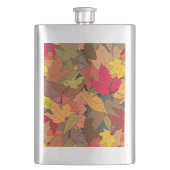 Kleurrijke herfstbladeren flacon (Voorkant)