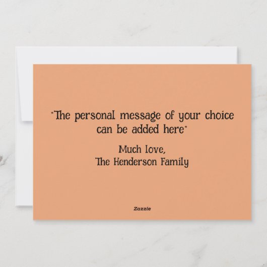 Kleurrijke herfstbladeren Happy Thanksgiving Feestdagenkaart (Achterkant)