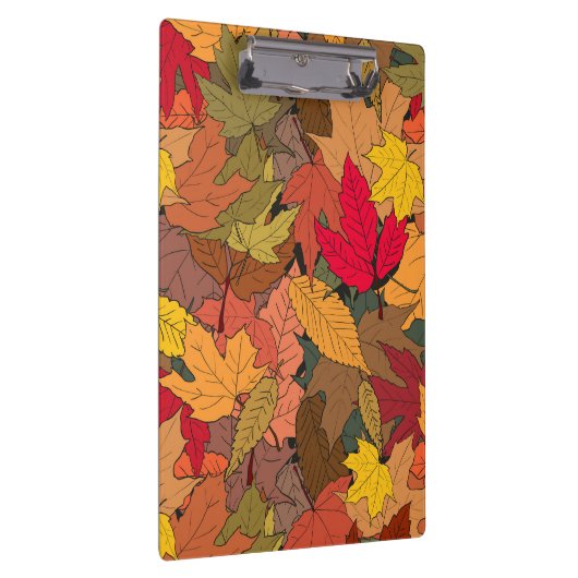 Kleurrijke herfstbladeren klembord (Rechts)