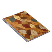 Kleurrijke herfstbladeren notitieboek (Rechterzijde)