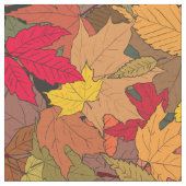 Kleurrijke herfstbladeren stof (Close Up)