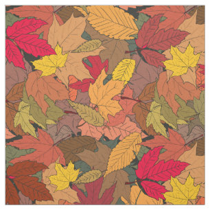 Kleurrijke herfstbladeren stof