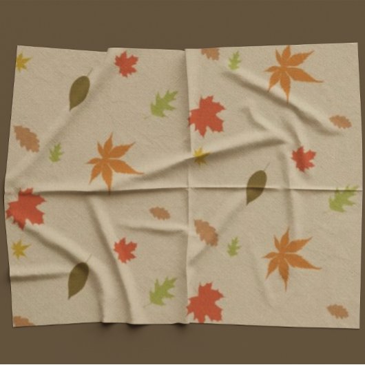 Kleurrijke herfstbladeren stof