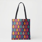 Kleurrijke herfstbladeren tote bag (Voorkant)