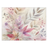 Kleurrijke herfstbladeren waterverf pastelkleur tafelkleed (Voorkant (Horizontaal))