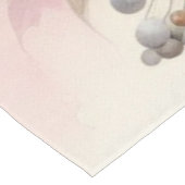 Kleurrijke herfstbladeren waterverf pastelkleur tafelkleed (Gekanteld)