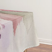 Kleurrijke herfstbladeren waterverf pastelkleur tafelkleed (Voorbeeld)