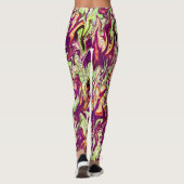 Kleurrijke herfstkleuren... leggings (Achterkant)