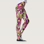 Kleurrijke herfstkleuren... leggings (Rechts)