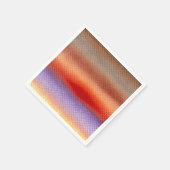 Kleurrijke herfstzon Waterverf Sunset Découpage Servet (Hoek)