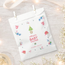 Kleurrijke Het is koud buiten Winter Baby Shower