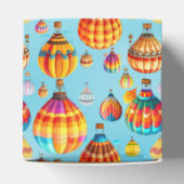 Kleurrijke heteluchtballon in de Sky Gift Box Bedankdoosjes (Bovenkant)