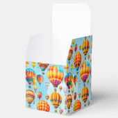 Kleurrijke heteluchtballon in de Sky Gift Box Bedankdoosjes (Geopend)
