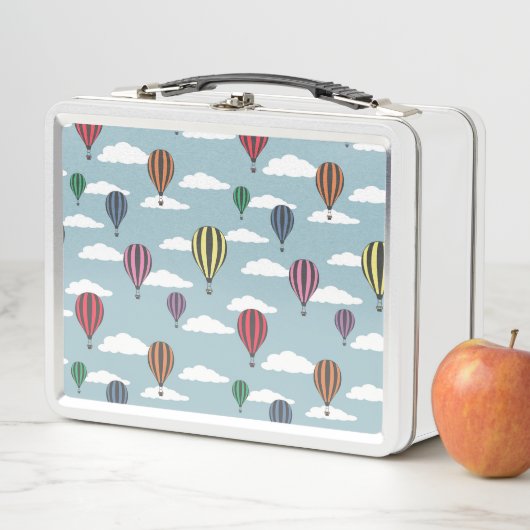 Kleurrijke heteluchtballonnen (In situ)