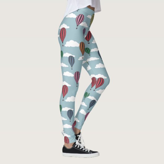 Kleurrijke heteluchtballonnen leggings (Rechts)