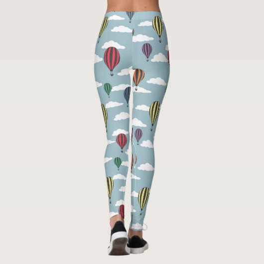 Kleurrijke heteluchtballonnen leggings (Achterkant)