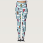Kleurrijke heteluchtballonnen leggings (Voorkant)