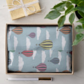 Kleurrijke heteluchtballonnen tissuepapier (Geschenk)