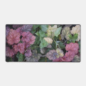 Kleurrijke Heuchera Plant bladeren botanisch Bureaumat (Voorkant)