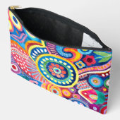 Kleurrijke Hippie Abstract Etui (Open)