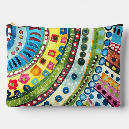  Kleurrijke Hippie Abstract Etui (Voorkant)