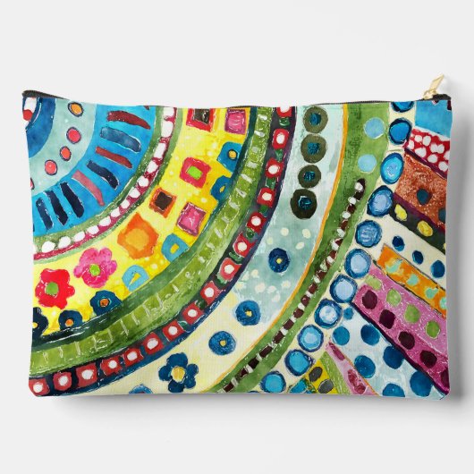  Kleurrijke Hippie Abstract Etui (Achterkant)