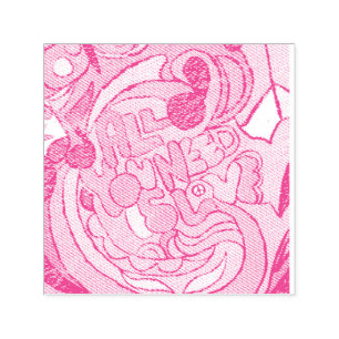 kleurrijke hippie vredesliefde Thunder_Cove Zelfinktende Stempel
