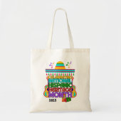 Kleurrijke HISPANIC HERITAGE MAAND Tote Bag (Voorkant)