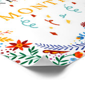 Kleurrijke hispanic/latin erfgoed maand poster (Hoek)