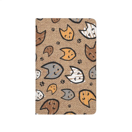 Kleurrijke hoeken en zwenpatronen op schoot journal (Voorkant)