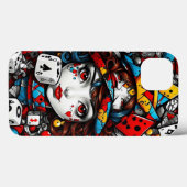 Kleurrijke Hoesje-Mate telefoonhoes, Apple iPhone  Case-Mate iPhone Case (Achterkant (horizontaal))