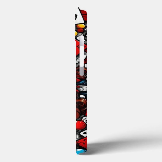 Kleurrijke Hoesje-Mate telefoonhoes, Apple iPhone  Case-Mate iPhone Case (Achterkant / Links)